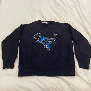 Coach 1941 Navy Rexy Crewneck Sweatshirt